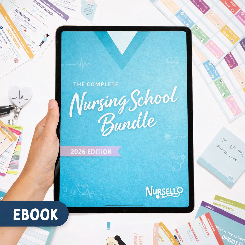 Nursing School Bundle Book - Nursello